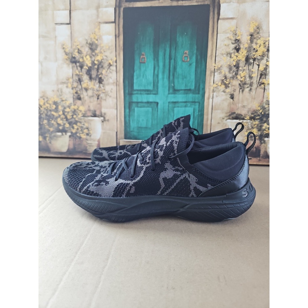 Sorel Explorer Blitz Stride Lace Sneaker Knit Black Shoes Sz 11